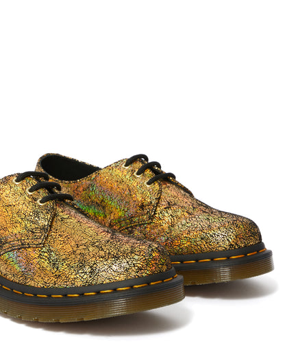 1461 GOLD IRIDESCENT CRACKLE OXFORD