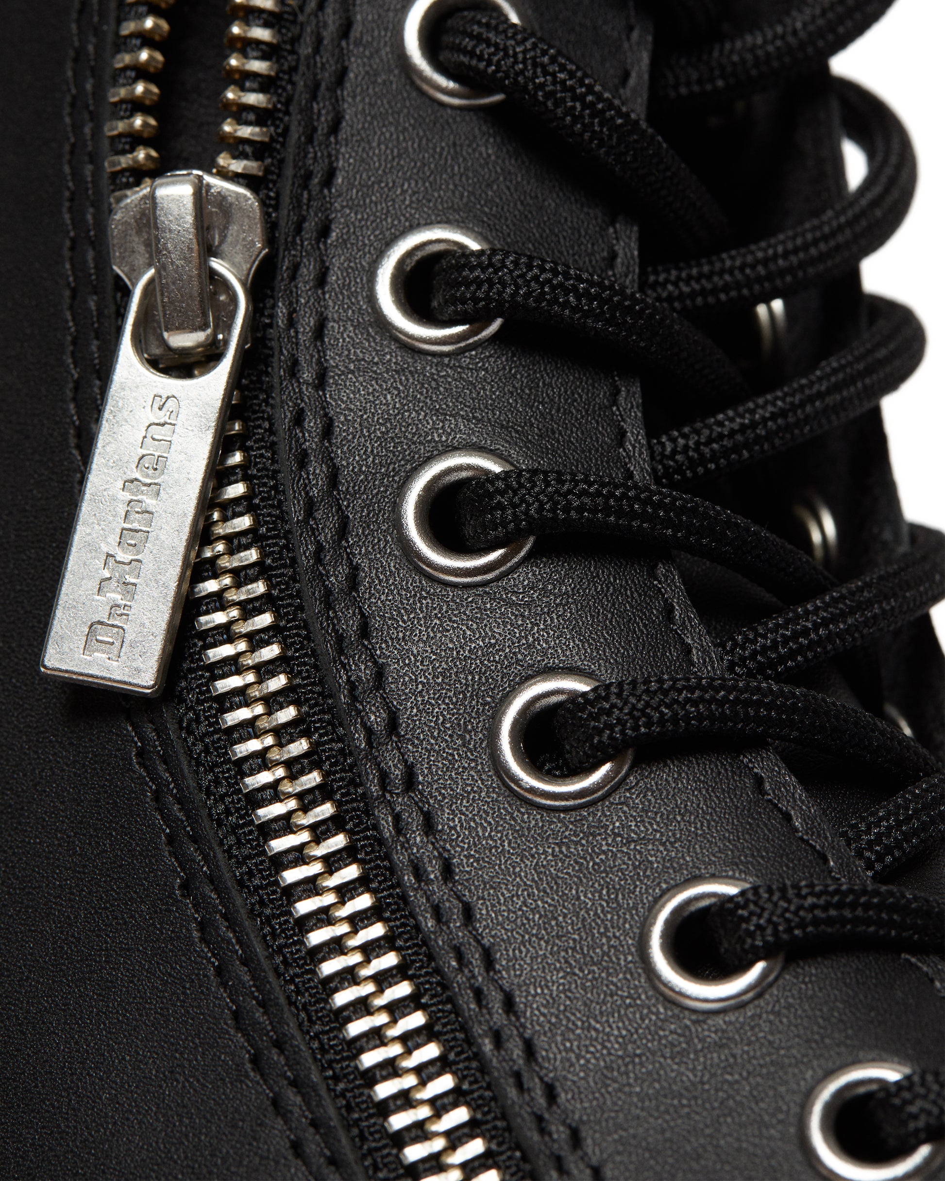 1460 Zip Black Nappa Boot M-13 - Main Image