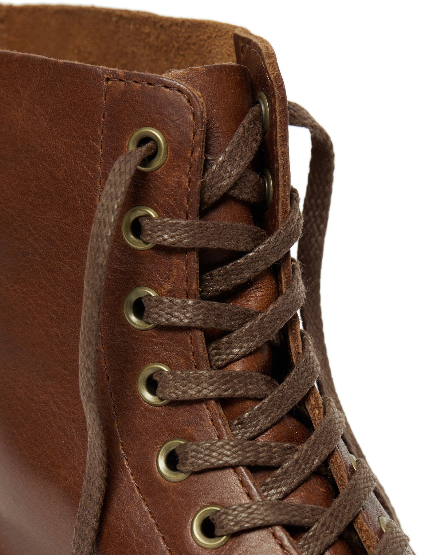 1460 PASCAL TAN ZIGGY LEATHER LACE UP BOOT