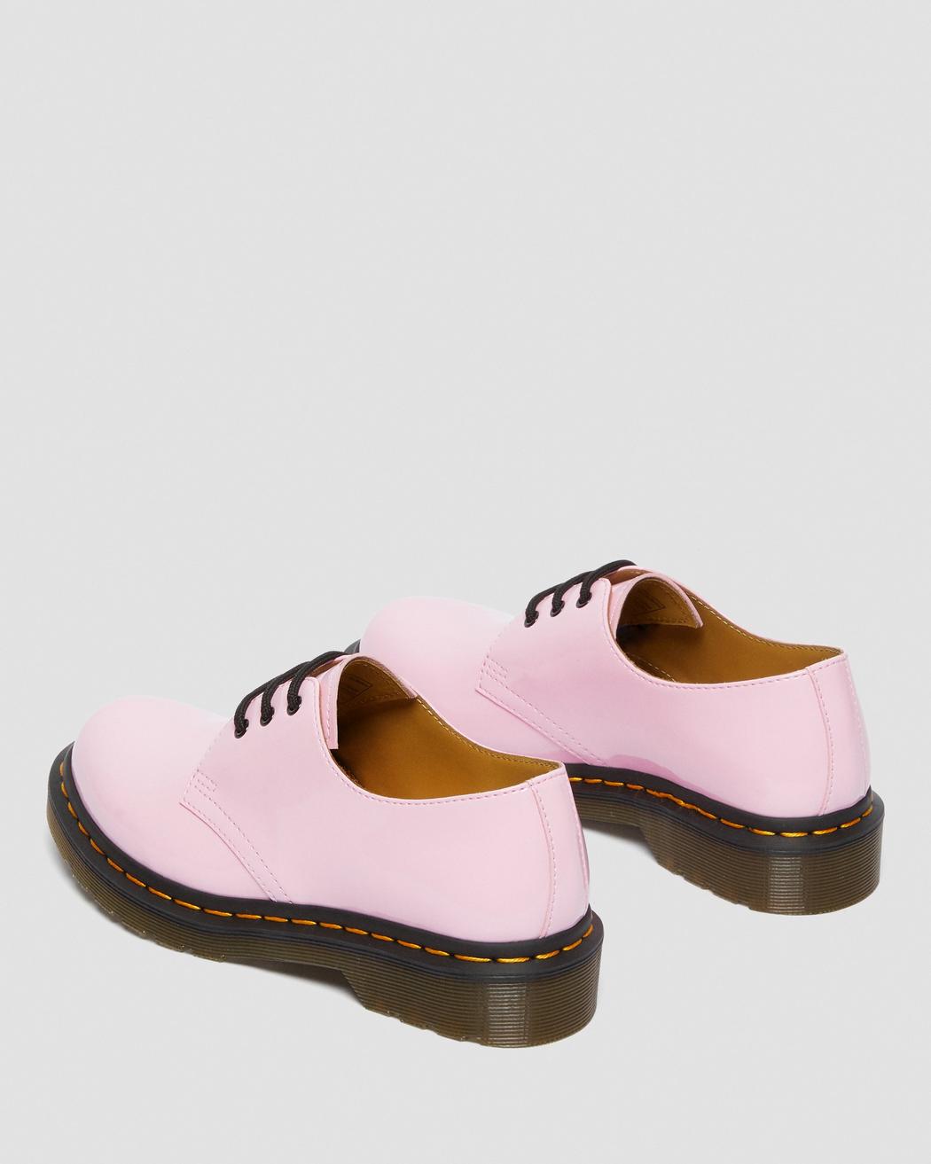 1461 Women's Patent Leather Oxford Shoes (pink)