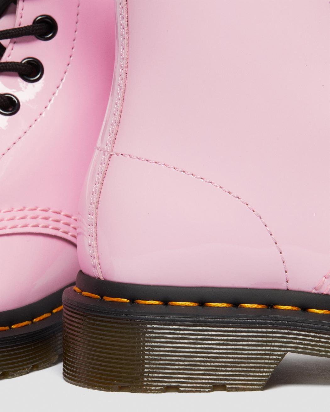 Dr martens clearance pink patent boots