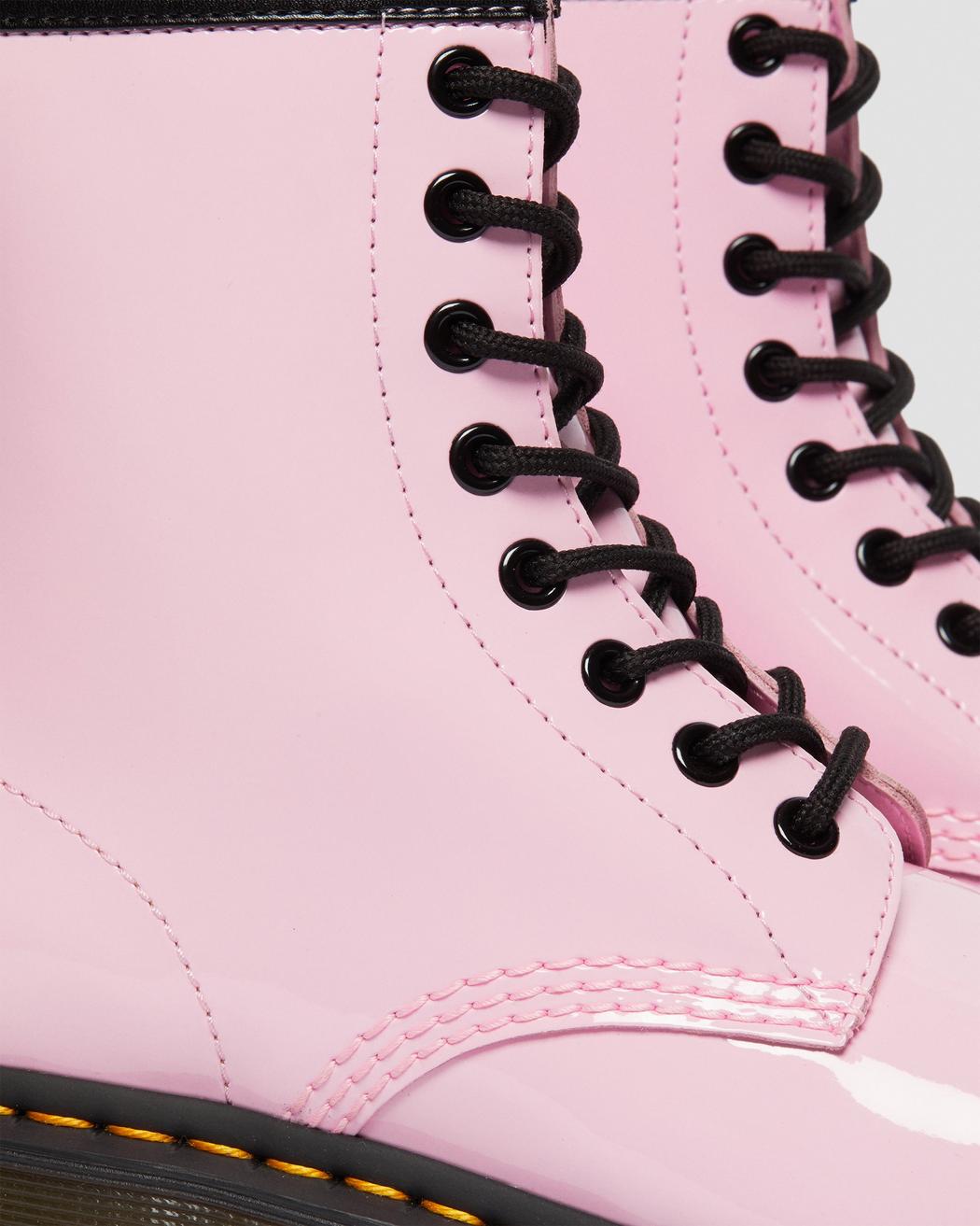 Doc martens womens pink on sale boots