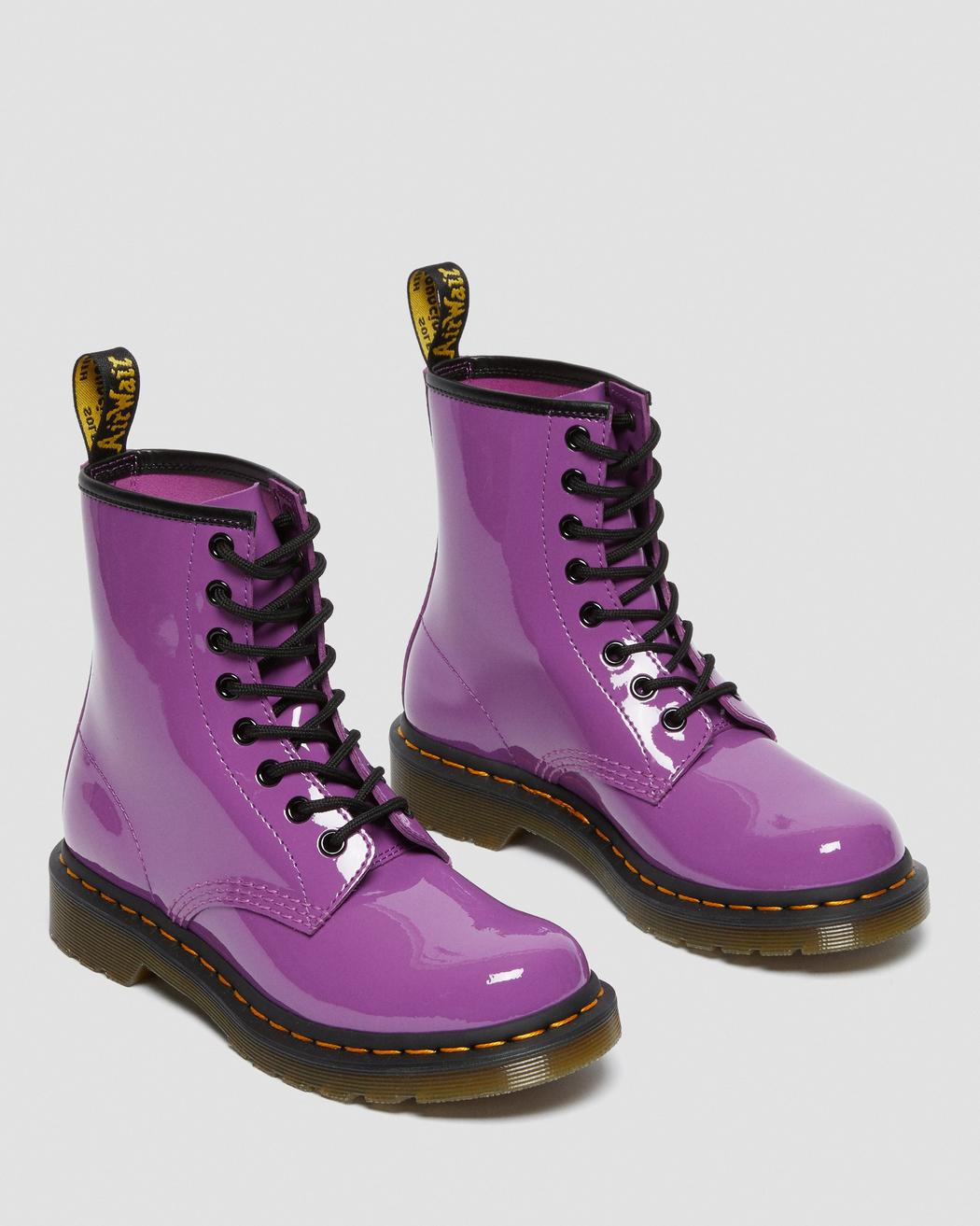 1460 BRIGHT PURPLE SMOOTH PATENT LEATHER