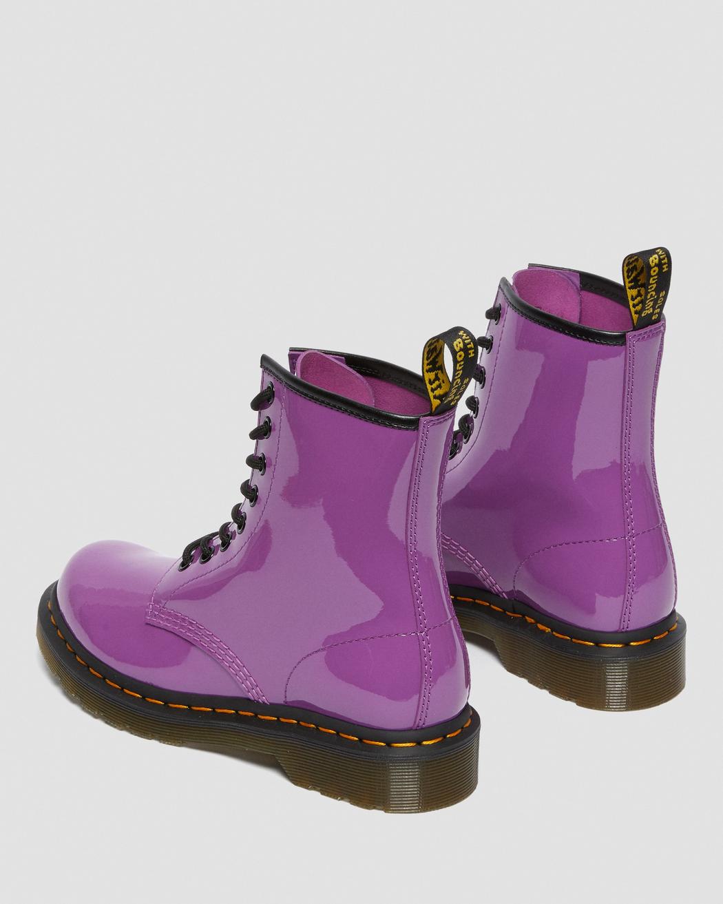 1460 BRIGHT PURPLE SMOOTH PATENT LEATHER