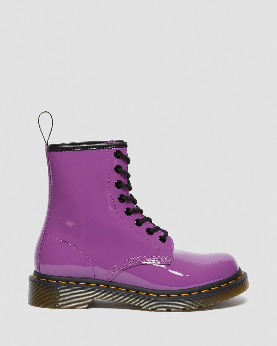 1460 BRIGHT PURPLE SMOOTH PATENT LEATHER