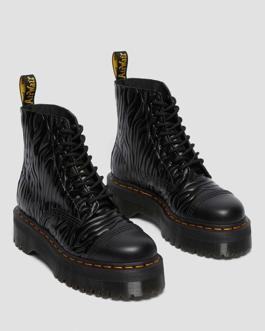 Dr martens deals zebra boots