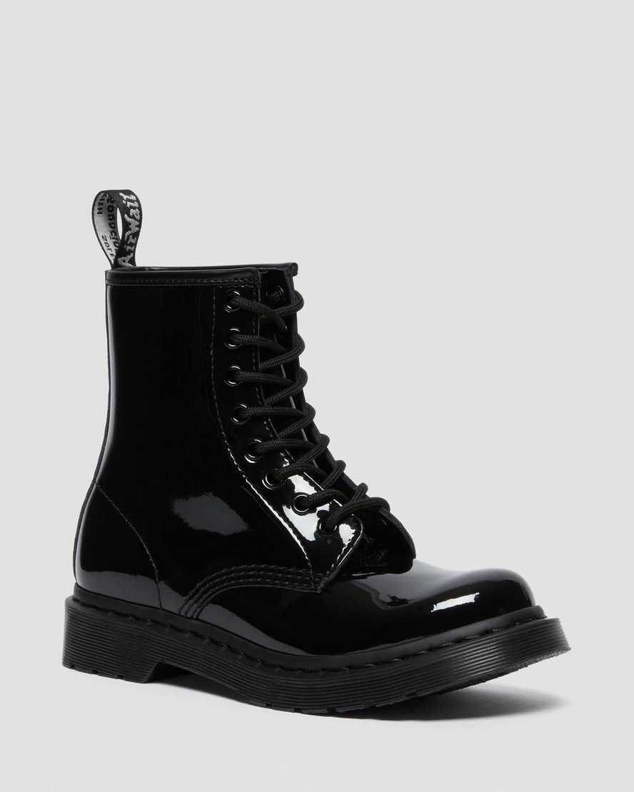 1460 double stitch leather lace up boots