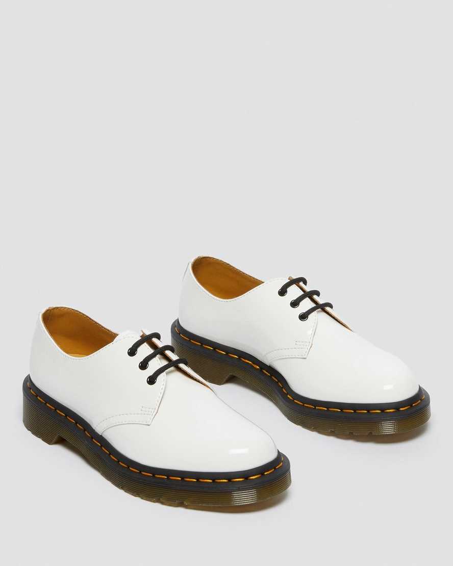 White patent shop leather dr martens