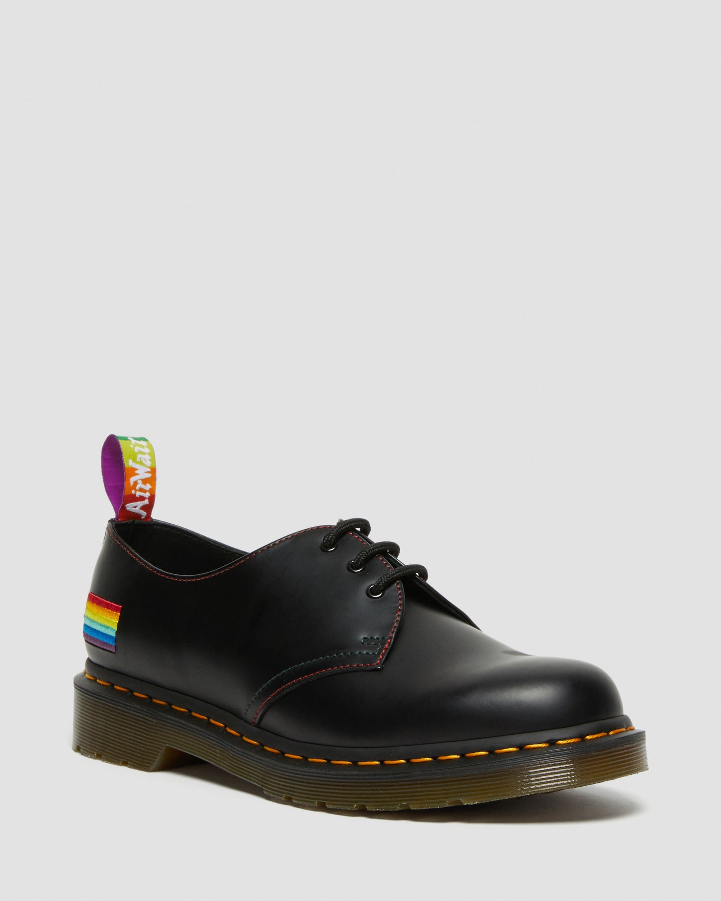 1461 FOR PRIDE BLACK SMOOTH OXFORD