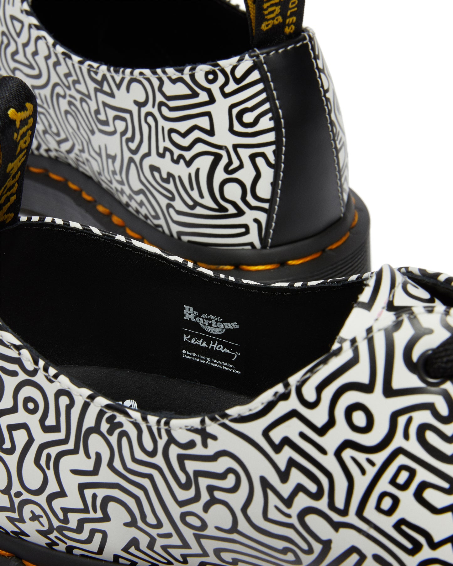 1461 KH FIG BLACK+WHITE KEITH HARING FIG OXFORD