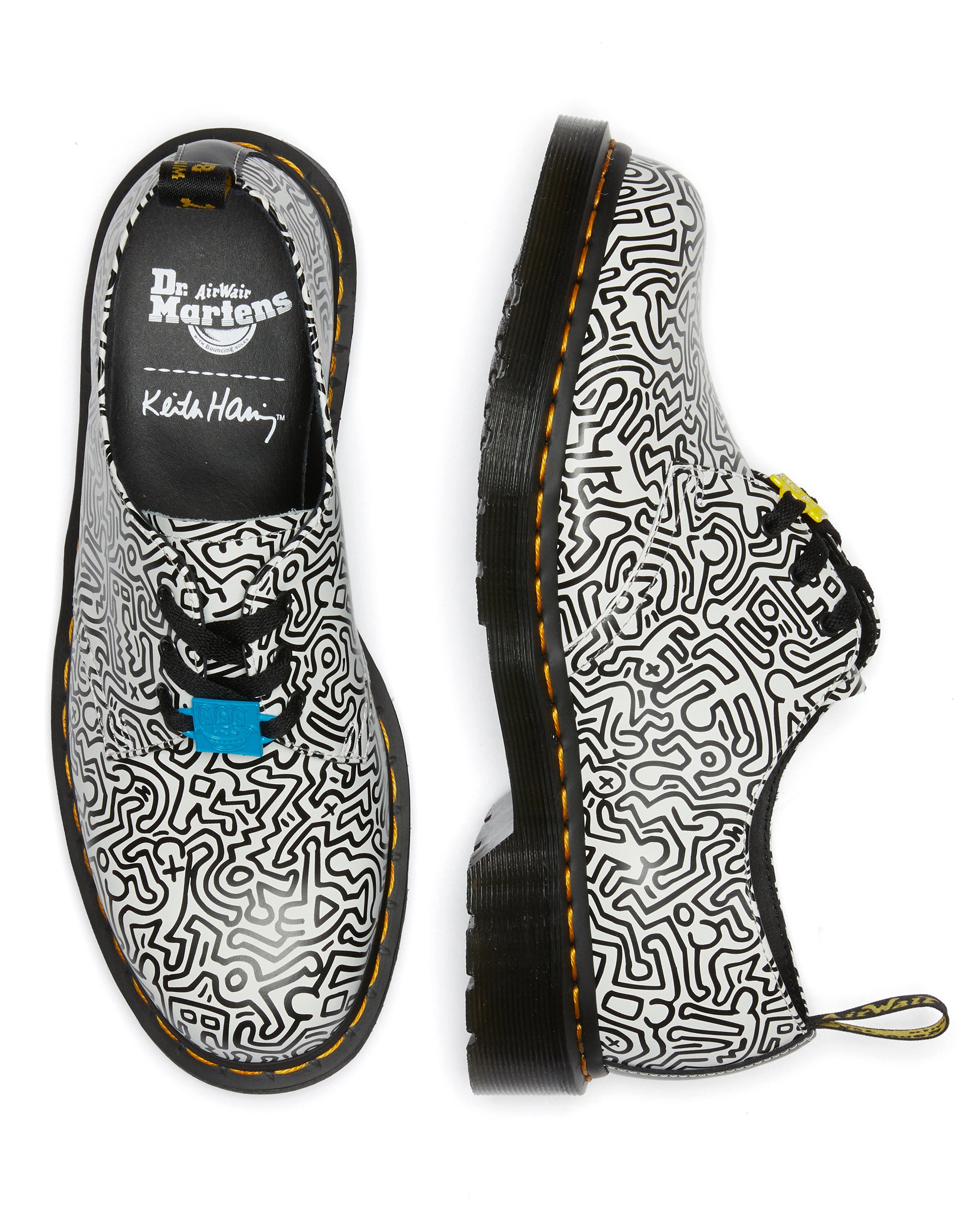 1461 KH FIG BLACK+WHITE KEITH HARING FIG OXFORD |