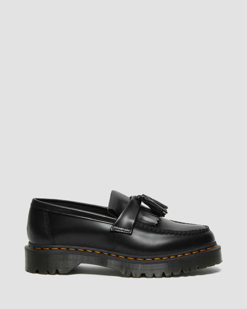 ADRIAN BEX SMOOTH LEATHER TASSEL LOAFERS