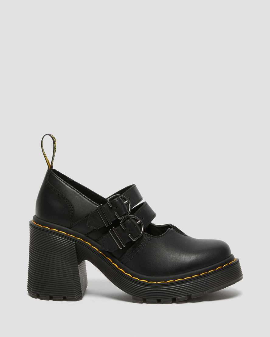 EVIEE SENDAL LEATHER HEELED SHOES