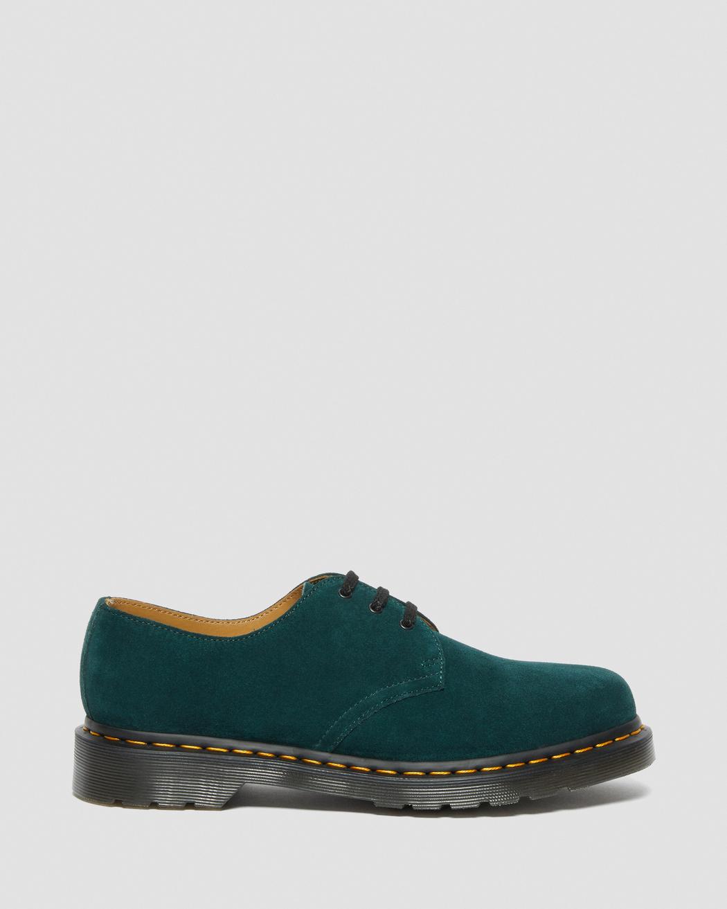 1461 RACER GREEN E.H. SUEDE OXFORD SHOE