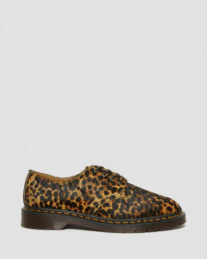SMITHS HAIR ON LEOPARD PRINT DRESS SHOES