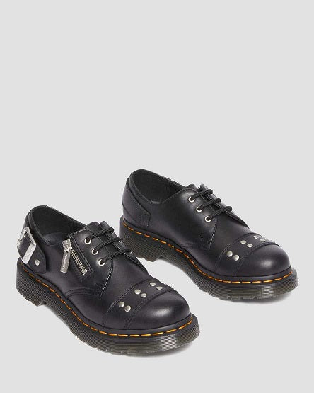 1461 Black HDW Lapacho Leather Oxford Shoe
