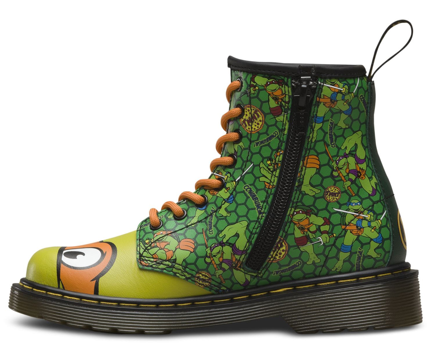 1460 KIDS TMNT MIKEY M GREEN T LAMPER BOOT