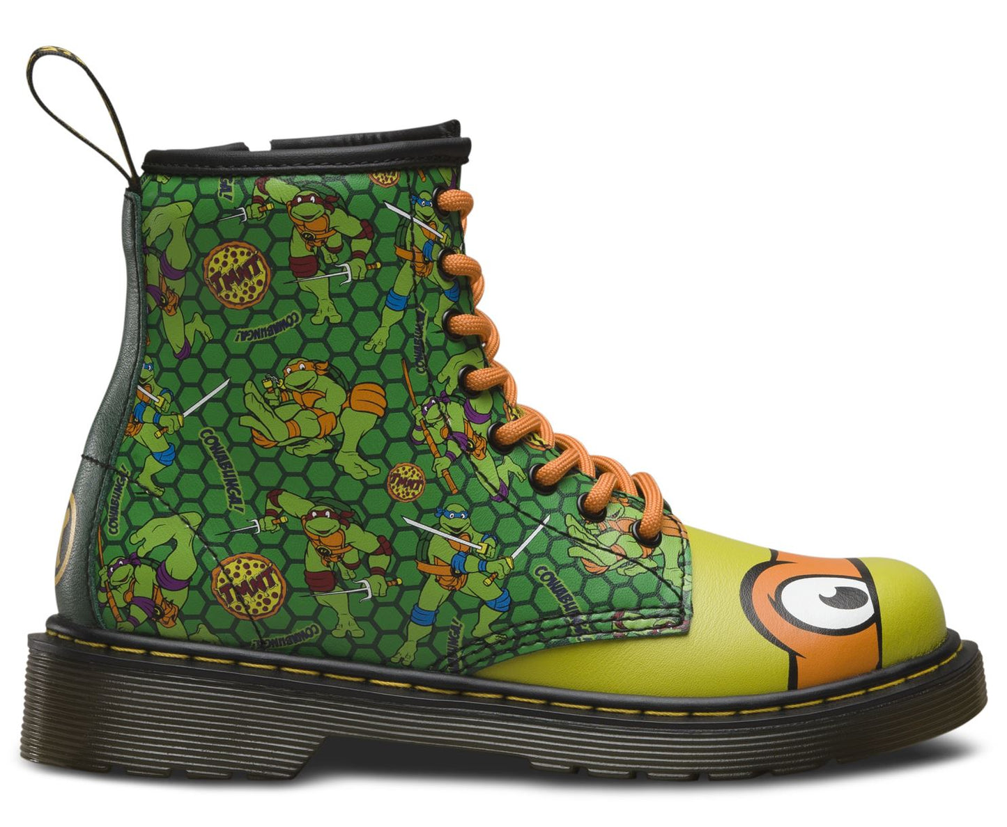 1460 KIDS TMNT MIKEY M GREEN T LAMPER BOOT