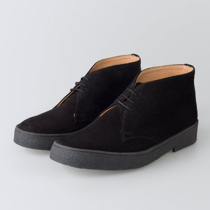 George Cox 8898 Chukka Boot Blk Suede1