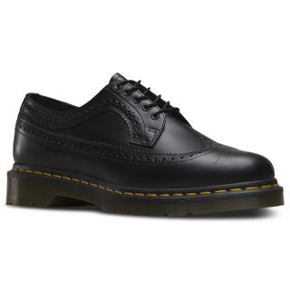 3989 BLACK SMOOTH YELLOW STITCH OXFORD
