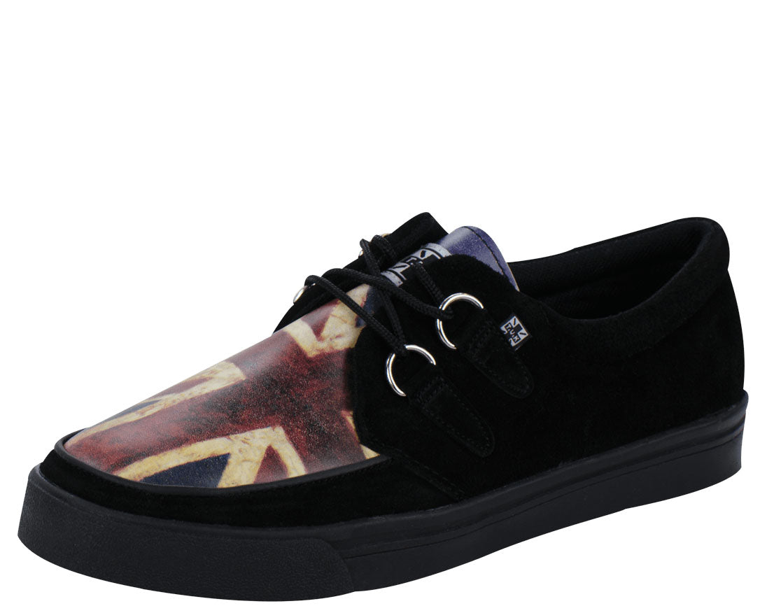 T.U.K BLK / UNION JACK 2 RING SNEAKER