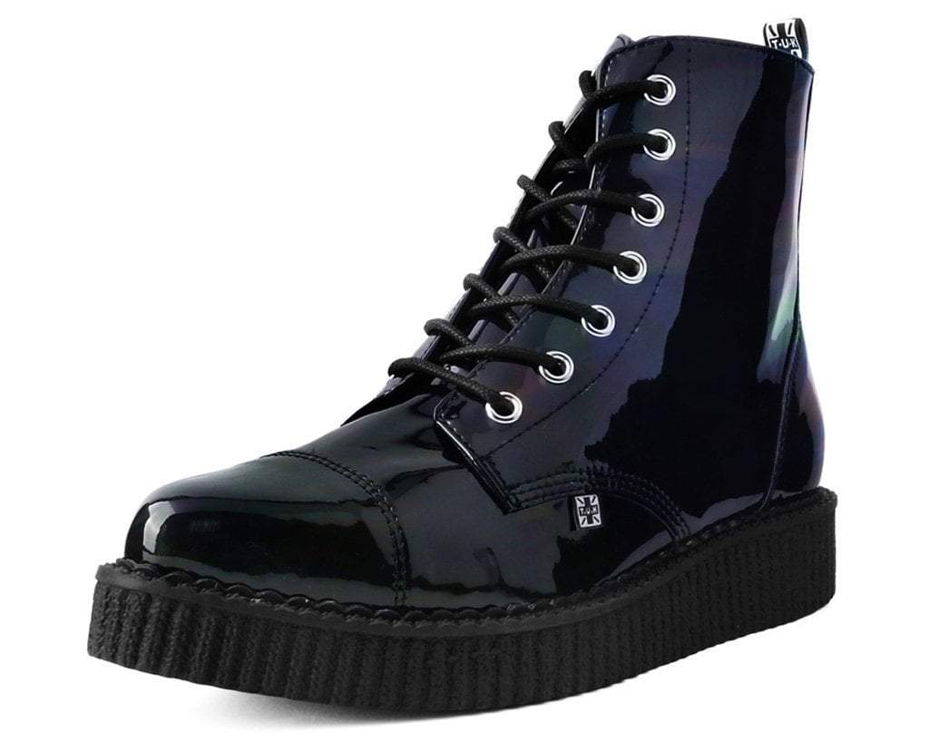 T.U.K BLACK GAS PU 7I POINTED CREEPER BOOT – Posers Hollywood