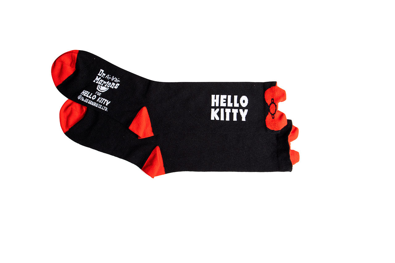 Hello Kitty Bow Socks (blk)