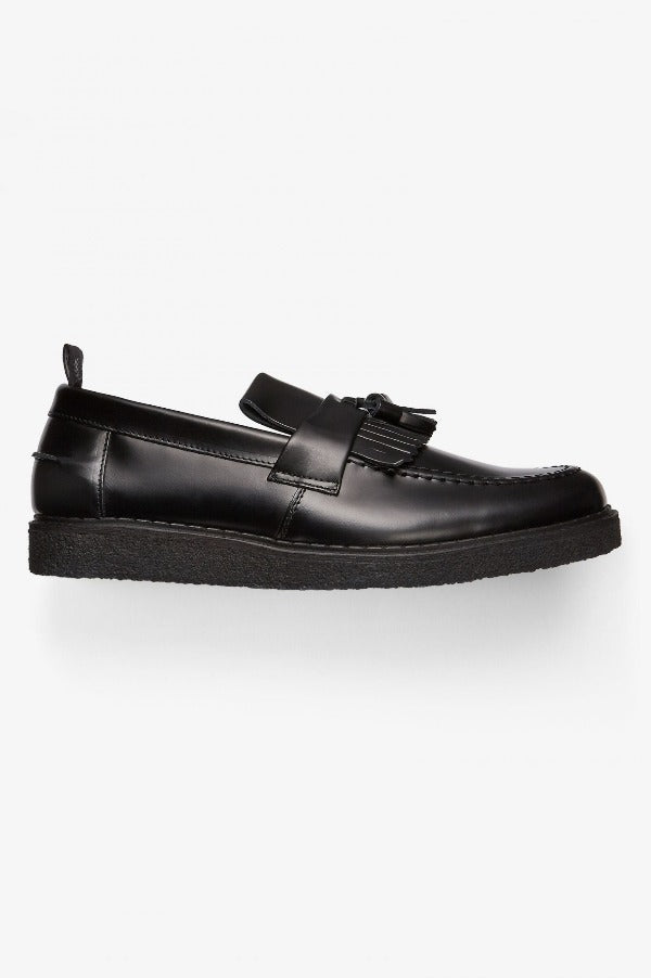 Fred Perry X George Cox Tassel Loafer Blk