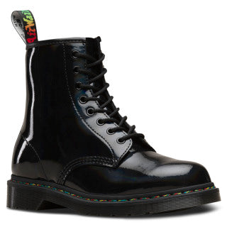 1460 BLACK RAINBOW BOOT