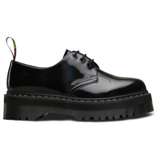 1461 Quad Black Rainbow Platform Oxford Shoe – Posers Hollywood 1461 Quad Black Rainbow Platform Oxford Shoe – Posers Hollywood