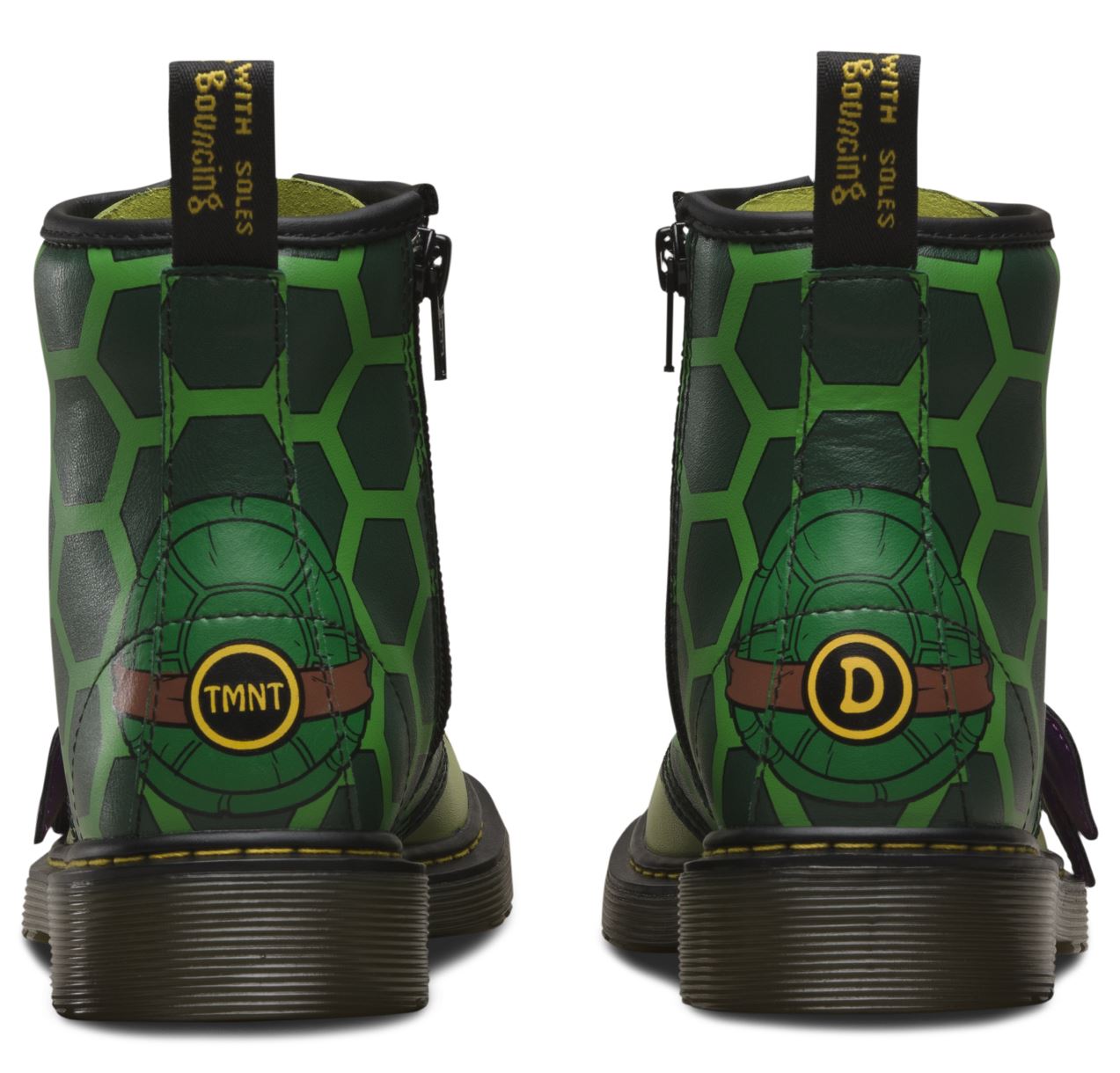 1460 KIDS TMNT DONNIE D GREEN T LAMPER BOOT