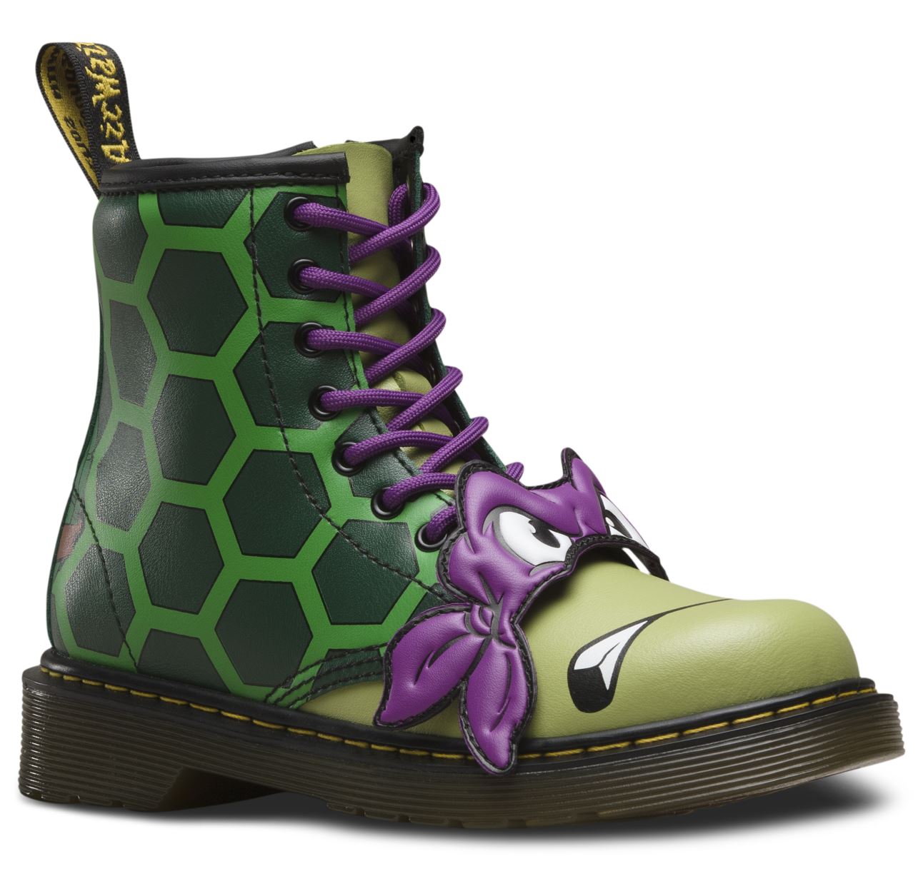 1460 KIDS TMNT DONNIE D GREEN T LAMPER BOOT