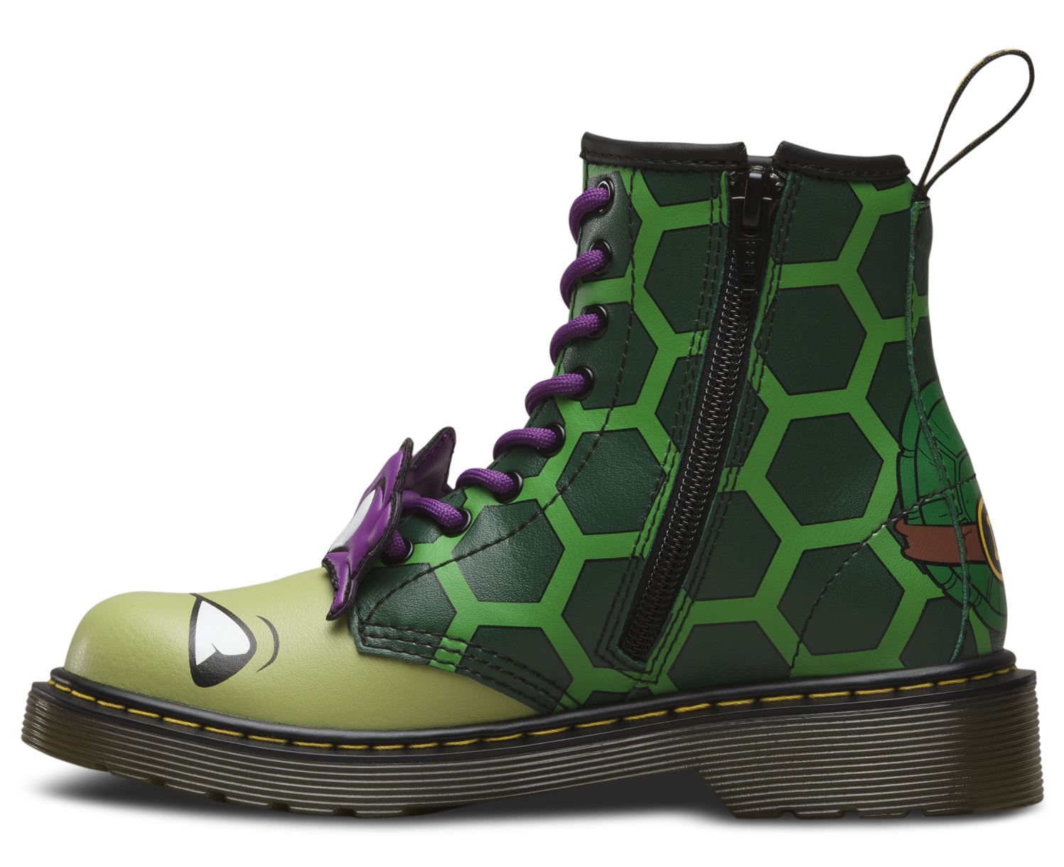 1460 KIDS TMNT DONNIE D GREEN T LAMPER BOOT