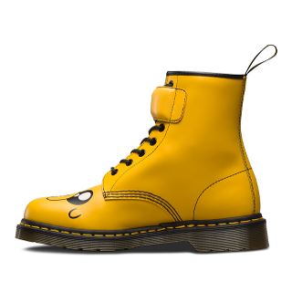 1460 Jake D Yellow Smooth+Synthetic Pu Leather Lace Up Boot
