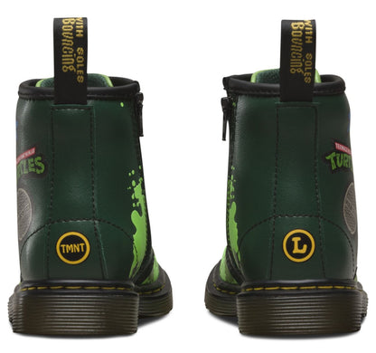 1460 KIDS TMNT LEO L GREEN T LAMPER BOOT
