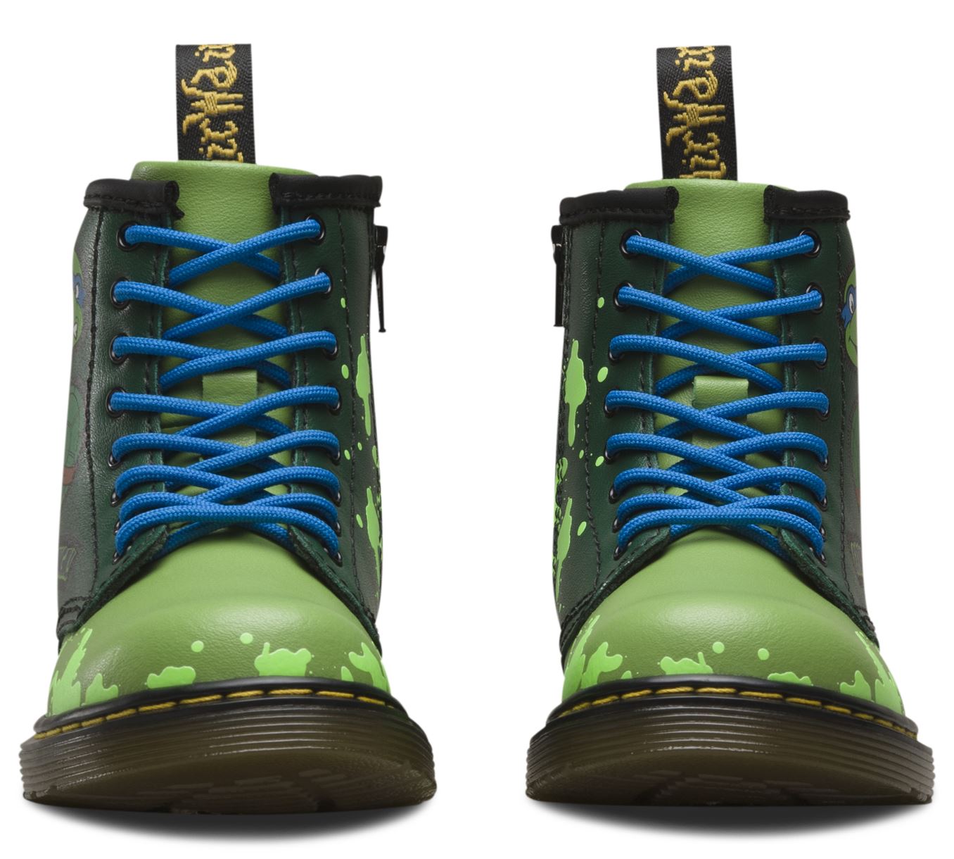 1460 KIDS TMNT LEO L GREEN T LAMPER BOOT