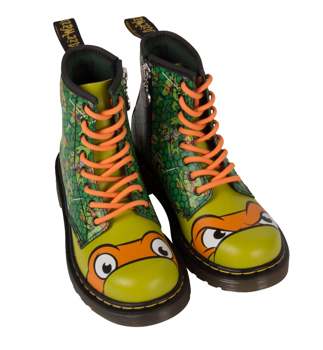 1460 KIDS TMNT MIKEY M GREEN T LAMPER BOOT