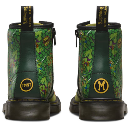 1460 KIDS TMNT MIKEY M GREEN T LAMPER BOOT