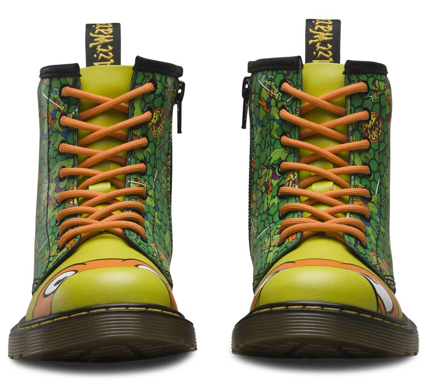 1460 KIDS TMNT MIKEY M GREEN T LAMPER BOOT