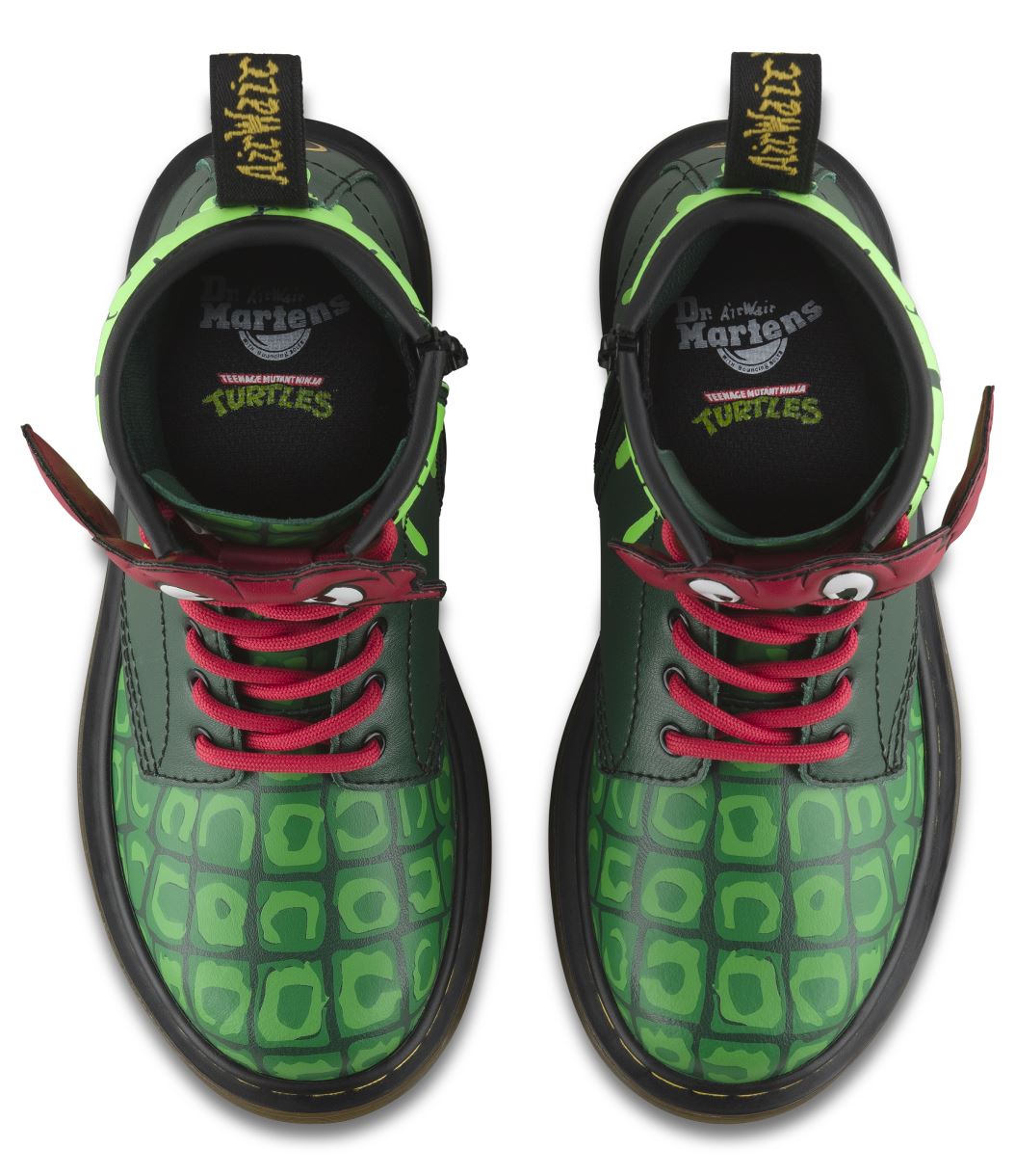 1460 KIDS TMNT RAPH J DMS GREEN T LAMPER BOOT
