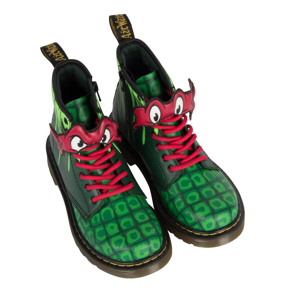 1460 Kids Tmnt Raph J Dms Green T Lamper Boots – Posers Hollywood
