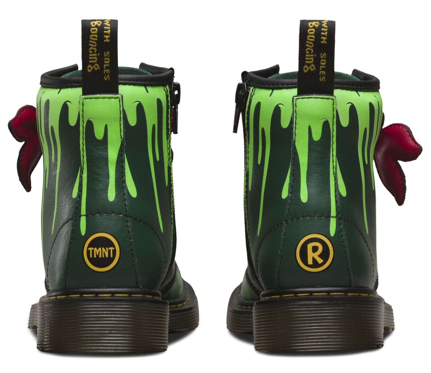 1460 Kids Tmnt Raph J Dms Green T Lamper Boots – Posers Hollywood