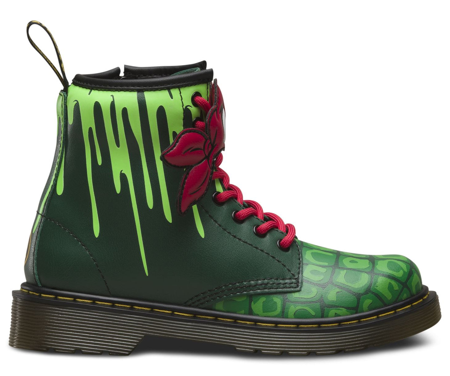 1460 KIDS TMNT RAPH J DMS GREEN T LAMPER BOOT