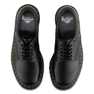 8053 Quad Black Polished Smooth Platform Oxford Shoes – Posers