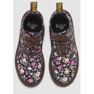 PAGE BLACK ROSE CANVAS BOOT