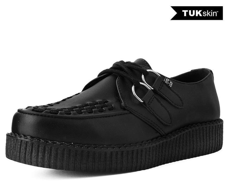 T.U.K BLACK TUKSKIN RND VIVA II LOW CRPR