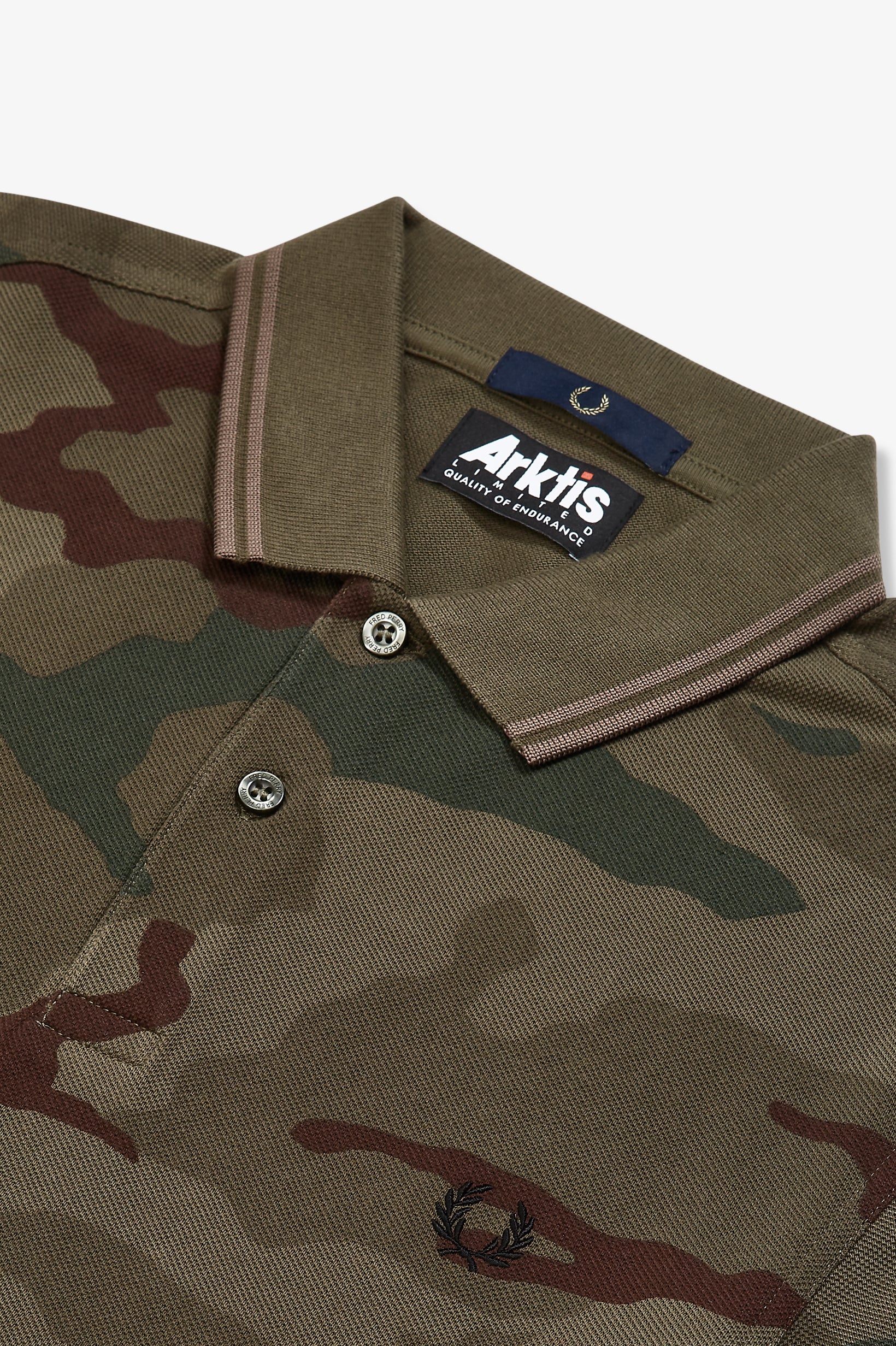 Fred Perry X Arktis Camouflage Polo Shirt – Posers Hollywood