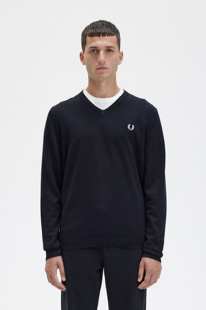 CLASSIC V NECK JUMPER