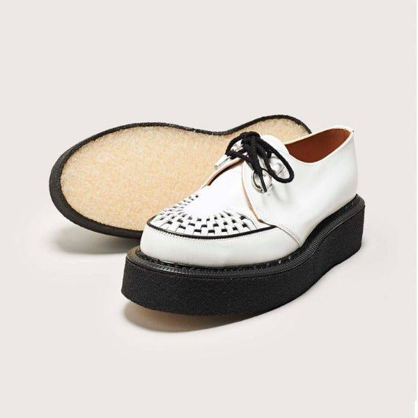 George Cox 3588 Vi D-Ring Gibson (Skipton) White – Posers Hollywood