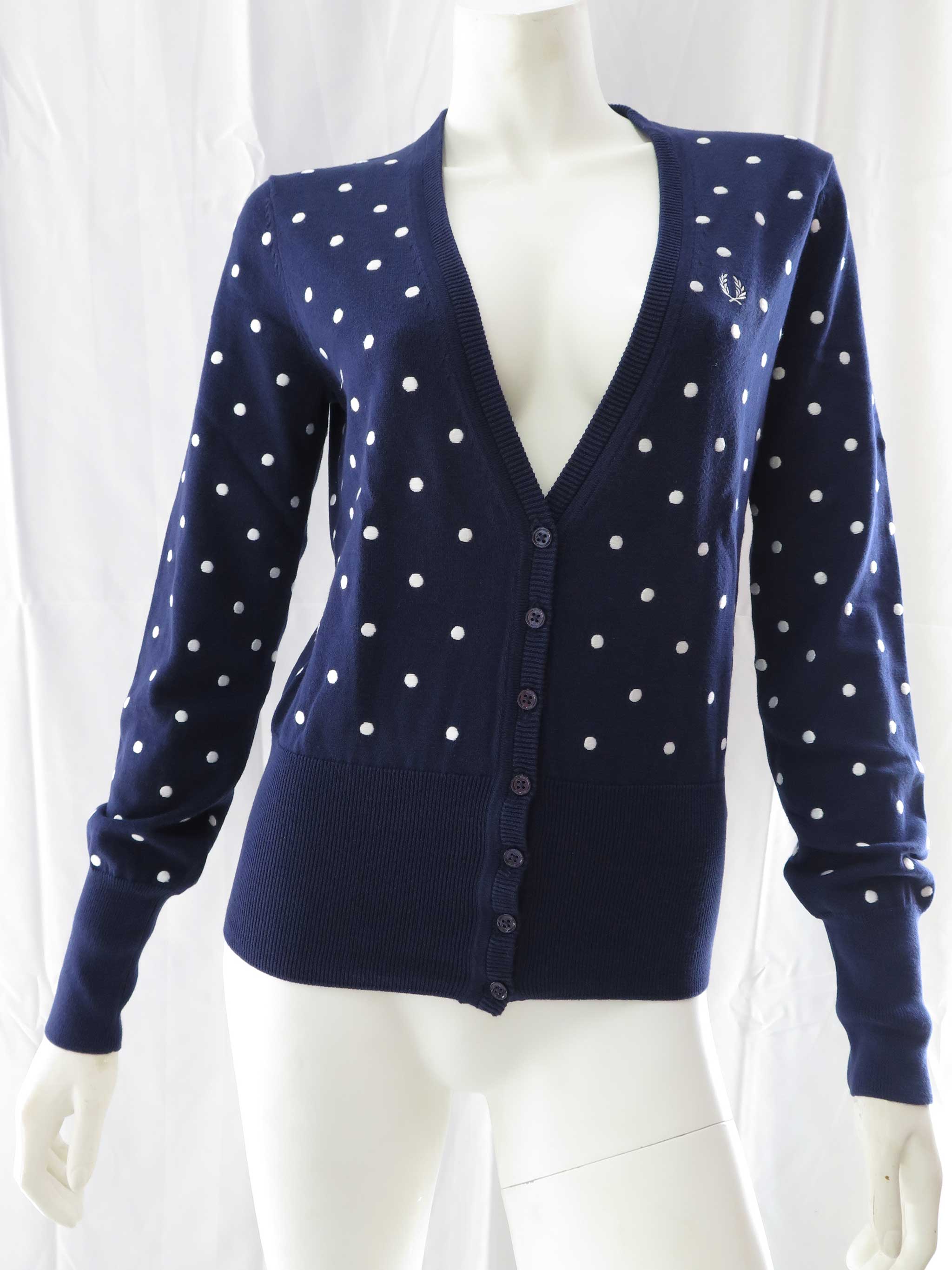 Women's polka outlet dot cardigan